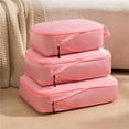 thumbnail image 2 of EUDIDV Home Storage Boxes Travel Clothes Compression Storage Bag Three Piece Portable Multifunctional Luggage Bag Shelf Dividers, 2 of 5
