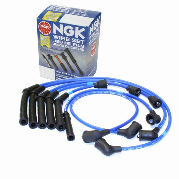 NGK Spark Plug Wire Set compatible with Nissan 300ZX 3.0L V6 1984-1989
