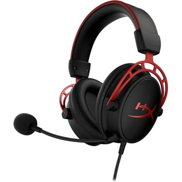 Cloud  - Gaming Headset, Dual Chamber Drivers, Legendary Comfort, Aluminum Frame, Detachable Microphone, Works on PC, PS4, PS5, Xbox One/ Series X|S, Nintendo Switch and Mobile – Red