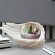 thumbnail image 5 of Ala de ángel Soporte de exhibición Bolas de cristal Titular Accesorios Decoración Piedras preciosas Titulares de minerales Esfera Base de bola Entrada Blanco Sunnimix Titular de bolas de cristal, 5 of 7