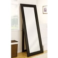 thumbnail image 2 of Claire Full Length Black Beveled Tilted Floor Standing Mirror, 2 of 2