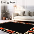 thumbnail image 2 of ODIKA 2'x3' Machine Washable Non-Slip Area Rug, Vintage Ranch Hide Design Southwestern Accent with Natural High Traffic Rug, Beige, 614019, 2 of 7