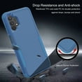 thumbnail image 5 of Dteck for Samsung Galaxy A13 5G Case, Slim Pocket-Friendly Hybrid Silicone Bumper Shockproof Tough Rugged Case,Blue, 5 of 6