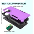 thumbnail image 4 of Designed for Samsung Galaxy A23 5G & Galaxy A23 4G Case,Heavy-Duty Tough Rugged Lightweight Slim Shockproof Protective Men Women Phone Case Cover for Galaxy A23,(6.6",2022)[Purple/Black], 4 of 14