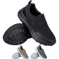 thumbnail image 5 of NOKIO Men's S𝗅ip On Sneakers Lightweight Breathable Walking Shoes Comfortable Casual L𝗈afers Non-S𝗅ip Durab𝗅e Outdoor Sport Shoes Wide Width Soft Sole Shoes for Back to College, 5 of 9