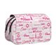 thumbnail image 1 of Disketp Breast Cancer Ribbons Awareness Estuche de Lápices de Doble Capa con Tapa Abatible y Cremallera, Organizador Escolar para Adolescentes y Adultos, 1 of 7