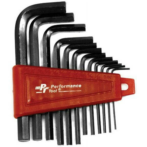 Wilmar W1391 12-Piece SAE Hex Key Set with Holder