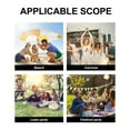thumbnail image 3 of MOVTOTOP Bocce Ball Game Set 5Pcs Solid Construction Croquet Balls for Groups and Friends, 3 of 7