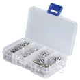 thumbnail image 1 of Zyyini Fixation Matériel, Boulon Écrou Assortiment, Boulon Écrou Ensemble Assortiment Kit 304 Acier Inoxydable Bouchon Hexagonal Fixation de la Tête de Matériel M3, 1 of 8
