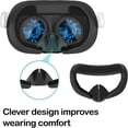thumbnail image 4 of 7 in 1 Silicone Cover Compatible with Meta/Oculus Quest 3 Accessories, VR Silicone Headset Controller Shell, Eyes, Face, Touch Controller Grip Case & Lens Cover, 4 of 11