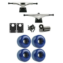 Core 6.0 Longboard Trucks Wheels Package 70mm x 46mm 83A 293C Blue