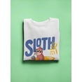 thumbnail image 3 of Sloth Surfer. Sweatshirt Women -Image by Shutterstock, Female Small, 3 of 4