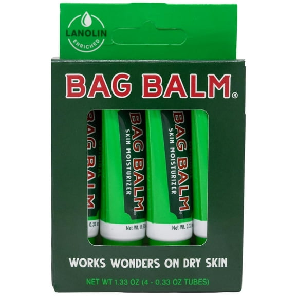 Set de Hidratante Labial Bag Balm Verde para Regalo multicolor