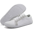 thumbnail image 2 of Canvas Sneaker Slip On Non Slip Casual Shoes Lace Up Canvas Low Top White Shoes Loafers Fashion Black Sneaker, 2 of 11