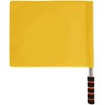 thumbnail image 2 of FFIY Referees Flag Football Hand Flags Rugby Linesman Flags Referees Assistant Equipments Small Signal Flag Stainless Steel Athletic Competition Handy Flag Track and Field Sports Training Flag, 2 of 5
