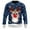 Dark Blue, variant on Christmas Sweater Men Funny Reindeer Print Long Sleeve Pullover Sweaters Crewneck Holiday Winter Warm Cozy Xmas Gifts Christmas Sweaters
