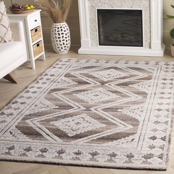 Safavieh Kenya Rebeca Southwestern Area Rug, Brown/Ivory, 5' x 8'