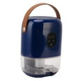 thumbnail image 2 of Deshumidificador pequeño Pantalla de 40 W Temporizador de funcionamiento silencioso Control automático de humedad Drenaje Tanque de agua de 1000 ml para el hogar Dormitorio Azul Enchufe de l, 2 of 10