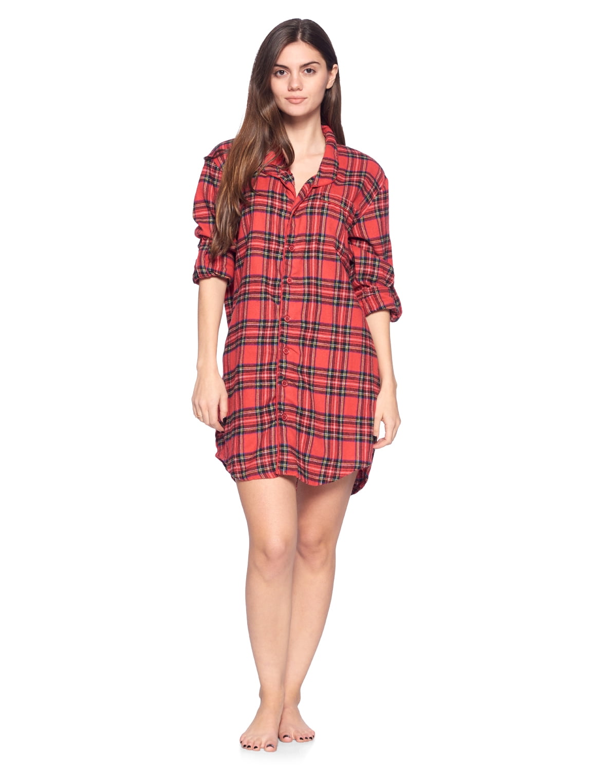 button down nightgown