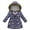 Floral Print, variant on Hooded Jacket Coat Gift for Boys Girls Winter Jacket Long Puffer Coat for Kids Parkas Outerwear Jacket with Hood Windproof Save Big