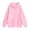 Pink, variant on Wilark Girls Oversized Hoodies Sweatshirts with Pockets Size 5-14, Pullover Casual Fleece Warm Long Sleeve Kids Fall Winter Tops Pink