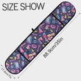 thumbnail image 3 of Dailycode Double Sided Oven Mitt with Loop Heat Resistant Kitchen Long Potholders 7" x 35" Megaphones and Tvs, 3 of 6
