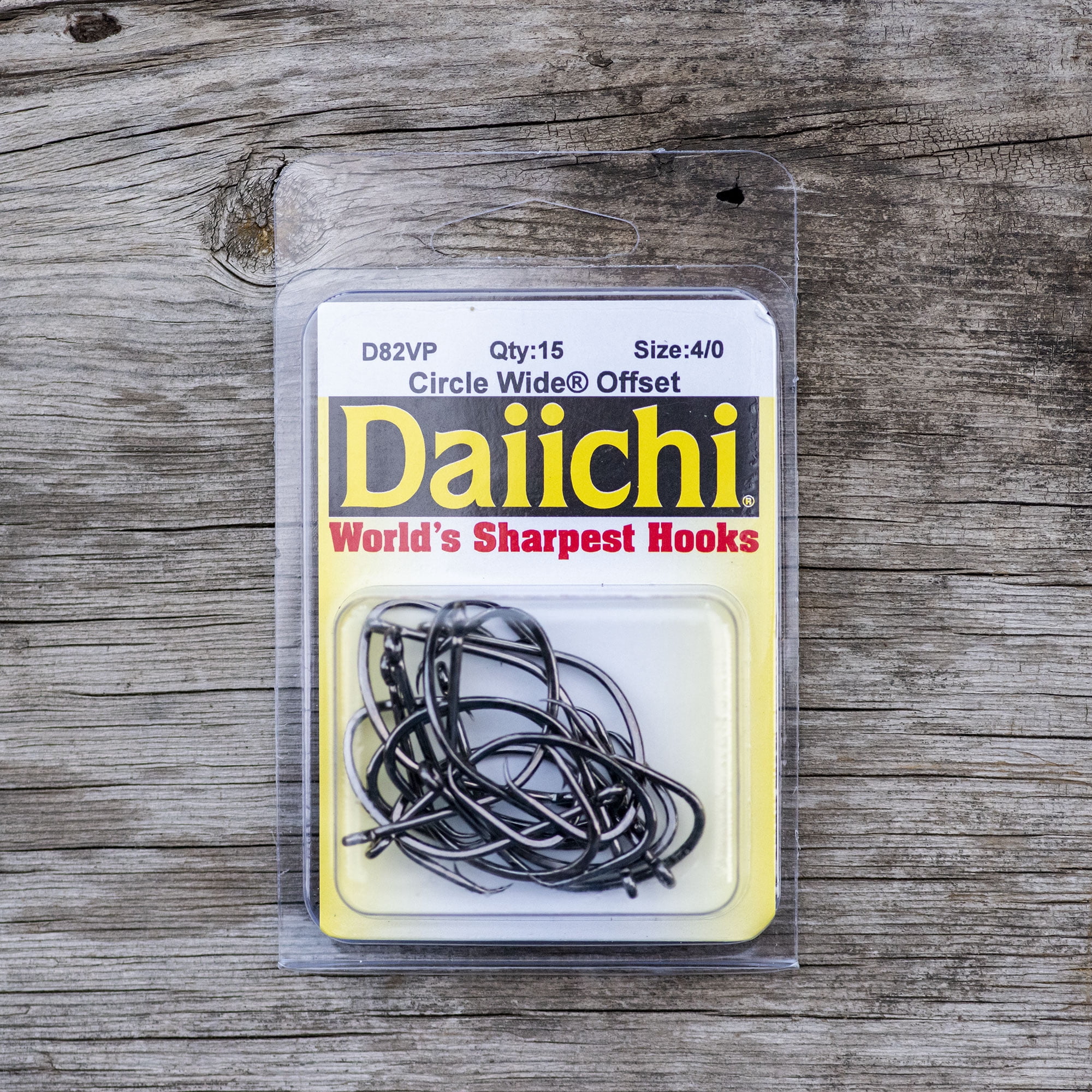 Daiichi Circle Wide Hook Black Nickel Size 4/0 16 ct.