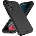 thumbnail image 4 of Entronix Heavy Duty Case for Galaxy S22 Plus Shockproof Triple Layer Rugged Case, Black, 4 of 8
