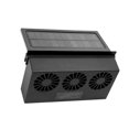 thumbnail image 2 of Sidaley Salidas solares del ventilador de escape del refrigerador auto del ventilador fresco de la salida de aire del coche accionado por el sol 3 Purificadores de aire negro Sidaley VI000653-02B, 2 of 6