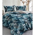 thumbnail image 1 of Juego de cama calavera rosas azules Juego de cama, 1 of 7