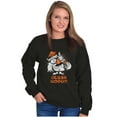 thumbnail image 3 of Tootsie Owl Halloween Guess Hoo Pun Sweatshirt for Men or Women Brisco Brands S, 3 of 6