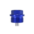 thumbnail image 4 of Unique Bargains 1 Set M24 x 1.5 Magnetic Oil Drain Plug Sump Drain Nut Gasket Blue, 4 of 7