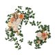 thumbnail image 3 of 2 piezas de flores de arco de boda, rosas artificiales, guirnalda de flores, hermosa decoración decorativa Champán, 3 of 9