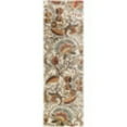 thumbnail image 3 of Capri Transitional 2' x 7.7' Ivory and Beige Polypropylene Indoor Area Rug, 3 of 8