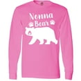 thumbnail image 3 of Inktastic Nonna Bear in White Long Sleeve T-Shirt, 3 of 5