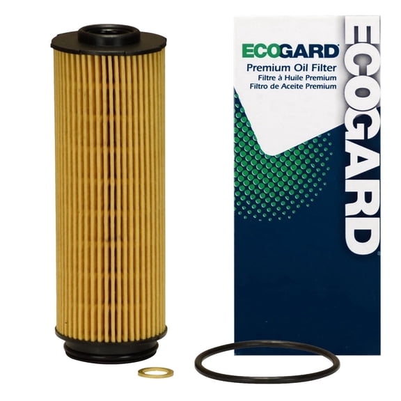 ECOGARD X10568 Cartridge Engine Oil Filter for Conventional Oil - Premium Replacement | Fits 2019-2026 BMW X5, X7, Z4 3.0L; 2018-2027 X3 3.0L