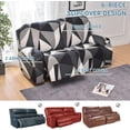 thumbnail image 4 of Recliner Slipcovers -Pieces Lazyboy Recliner Covers Recliner Couch Covers Recliner Chair Cover Non Slip Reclining Slipcovers with Storage Pockets Furniture Protector for Living Room, 4 of 7