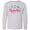 AC-Heather Grey, variant on Inktastic 4th of July Free to Sparkle in Red White and Blue Long Sleeve Youth T-Shirt