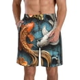 thumbnail image 1 of Fotbe Colorful Koi Fish Art Trajes de Baño Estampados para Hombre, Shorts de Verano de Secado Rápido, Ropa de Playa, Bañadores-XX-Large, 1 of 6