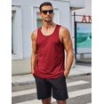 thumbnail image 2 of COOFANDY Mens Running Tank Top Cotton Sleeveless Workout T Shirts Muscle Tees for Men, 2 of 6