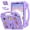 Purple, variant on EVA Shockproof Case For iPad (A16) 11th Gen 11 inch 2025 / iPad 10th Gen 10.9 inch 2022 Kids Friend Case Cover with Kickstand
