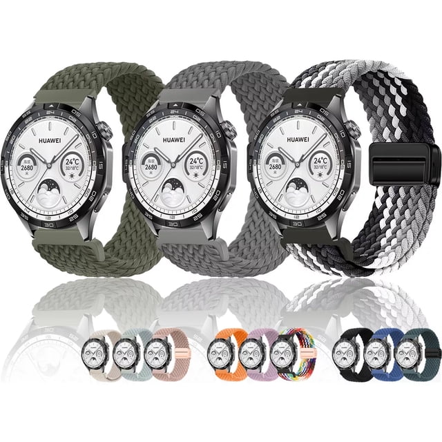 3 Correa Elásticas Para Huawei Watch Gt5 Gt4 46mm Gt 4 3 Pro