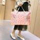 thumbnail image 4 of Bolso de fin de semana informal para mujer, bolsas de lona de viaje de gran capacidad para viajes cortos femeninos, 4 of 9