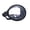 black, variant on Classic Oval Dive Mask-Silicone Comfort Fit Fog Tempered Glass Lens-Snorkeling & Spearfishing-Retro Single Lens