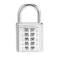 thumbnail image 2 of 10-Digit Password Combination Padlock Zinc Alloy For Smart Password Lock, 2 of 9