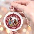 thumbnail image 4 of Custom Gift Our 10TH Christmas Married Ornament, Date Name Picture Mr & Mrs Married Keepsake Christmas Ornament, 10th Xmas Married Christmas Ornaments, 4 of 5