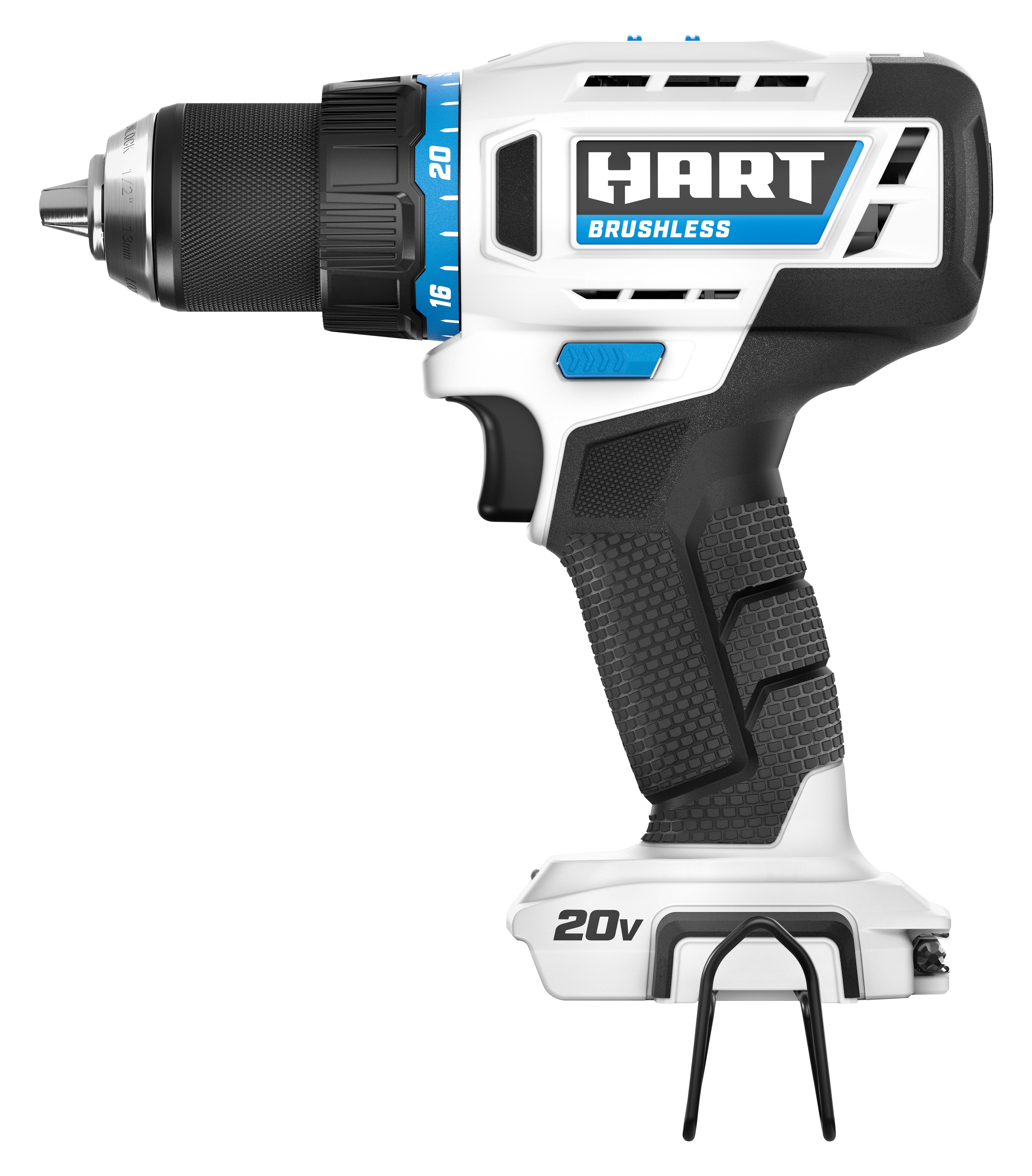 HART Cordless 20 Volt Brushless 1 2 inch Drill Driver Battery Not Included New Condition Walmart