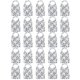 thumbnail image 1 of 25pcs Non-woven Adult Disposable Bibs Humorous Bibs Suitable for BBQ Parties and Seafood Eateries, 1 of 3
