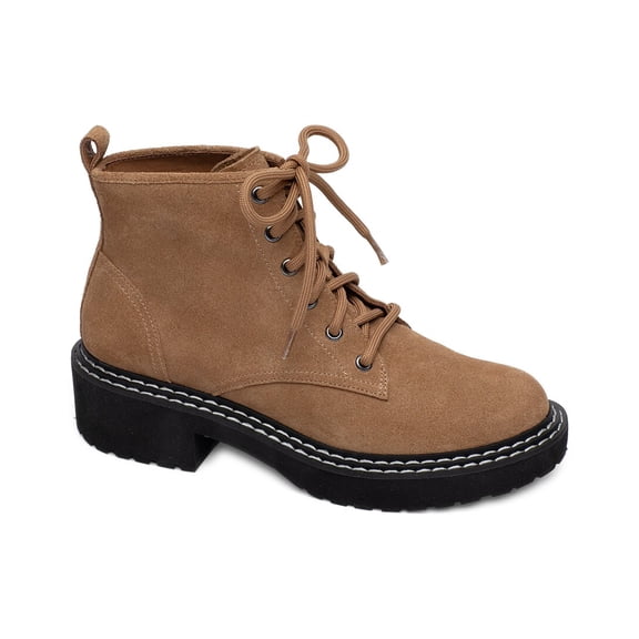 Linea Paolo Taylor Suede Boot, 7.5, Brown