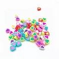 thumbnail image 5 of Cuentas de cerámica blanda Fruta Smiley Pulsera de cerámica blanda cortada Piezas de cerámica blanda perforadas Cuentas sueltas Accesorios de joyería con cuentas, 5 of 5